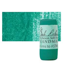 Richeson Soft Handrolled Pastel - Turquoise Green TG9, pastel and swatch