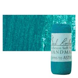 Richeson Soft Handrolled Pastel - Turquoise Green TG17, pastel and swatch