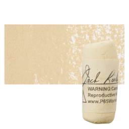 Richeson Soft Handrolled Pastel - Earth Brown EB1, pastel and swatch