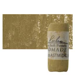 Richeson Soft Handrolled Pastel - Earth Brown EB27, pastel and swatch
