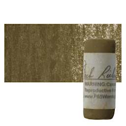 Richeson Soft Handrolled Pastel - Earth Brown EB28, pastel and swatch