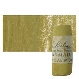 Richeson Soft Handrolled Pastel - Earth Brown EB37, pastel and swatch