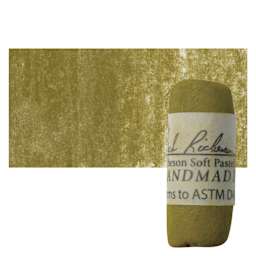 Richeson Soft Handrolled Pastel - Earth Brown EB38, pastel and swatch