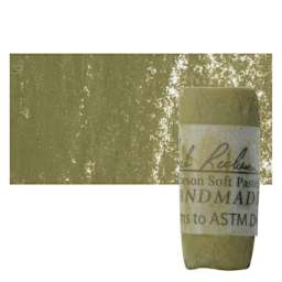 Richeson Soft Handrolled Pastel - Earth Brown EB44, pastel and swatch