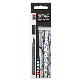 Marabu Fineliner Graphix Pens, Set of 4-Skyline  Outside of Package