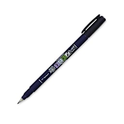 Tombow Fudenosuke Brush Pen - Black, Hard Tip