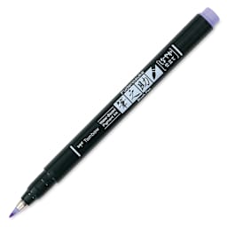Tombow Fudenosuke Brush Pen - Lavender Pastel, Soft Tip