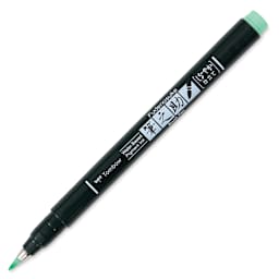 Tombow Fudenosuke Brush Pen - Light Green Pastel, Soft Tip