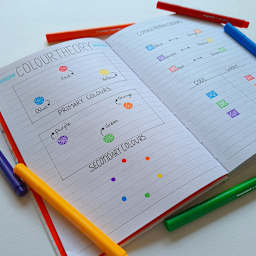 Fineliner Pen Set 12-Pen Mini Basic Colors Set