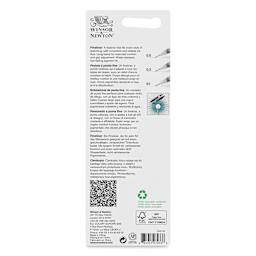 Winsor & Newton Fineliner - Cool Grey, Set of 3, back of the packaging