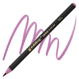 Edding Brush Pen - Pink pen and swatch