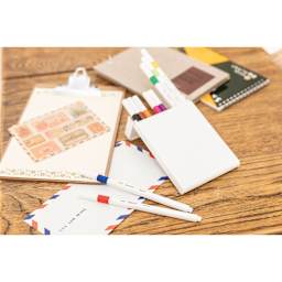 Uni Emott Fineliners - Set of 10, Set 1 (pens with stationary, not included)