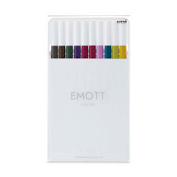 Uni Emott Fineliner - Set of 10, Set 3