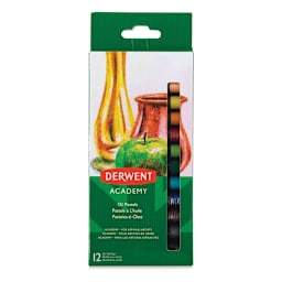 Derwent Academy Oil Pastels - Set of 12 front of package