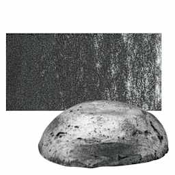 Sennelier Soft Pastel Pebble - Iridescent Black pastel and swatch