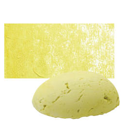 Sennelier Soft Pastel Pebble - Lemon Citron pastel and swatch