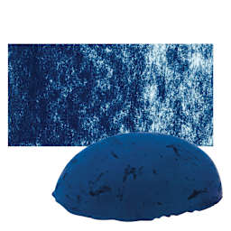 Sennelier Soft Pastel Pebble - Prussian Blue pastel and swatch