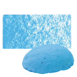 Sennelier Soft Pastel Pebble - Steel Blue pastel and swatch