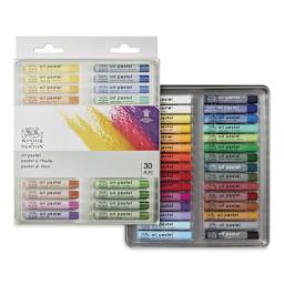 Winsor & Newton Oil Pastels - Set of 30, Set Contents