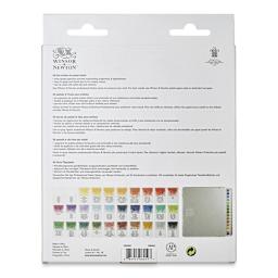 Winsor & Newton Oil Pastels - Set of 30, Back Of Package