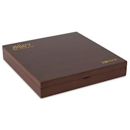 Mungyo Gallery Artists' Soft Oil Pastels - Set of 120, Wooden Box, laid flat