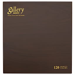Mungyo Gallery Artists' Soft Oil Pastels - Set of 120, Wooden Box