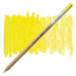 Bruynzeel Design Pastel Pencil - Naples Yellow 19 pastel pencil and swatch