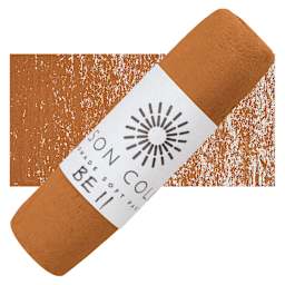Unison Large Soft Pastel - Brown Earth 11 pastel and swatch