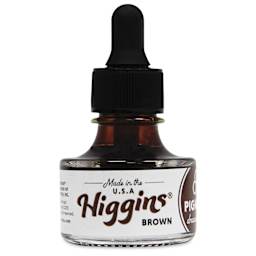 Higgins Drawing Ink - 1 oz, Brown