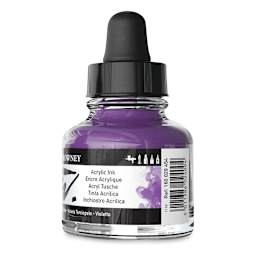 Daler-Rowney FW Acrylic Water-Resistant Artists Ink - 1 oz, Velvet Violet back