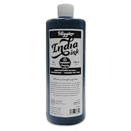 Higgins Waterproof Black Ink - 32 oz