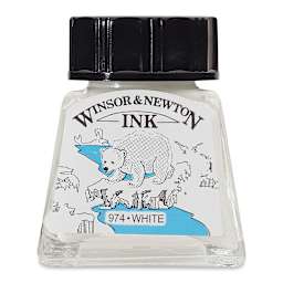 Winsor & Newton Drawing Ink - White, 14 ml
