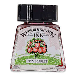Winsor & Newton Drawing Ink - Scarlet, 14 ml