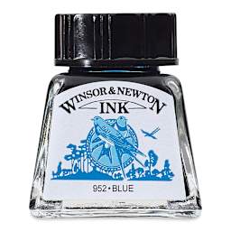 Winsor & Newton Drawing Ink - Blue, 14 ml