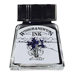 Winsor & Newton Drawing Ink - Violet, 14 ml