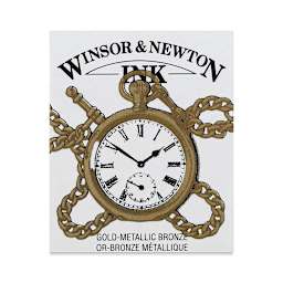 Winsor & Newton Drawing Ink - Gold, 14 ml package