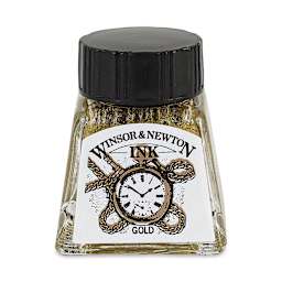 Winsor & Newton Drawing Ink - Gold, 14 ml