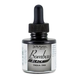 Dr. Ph. Martin's Bombay India Ink - 1 oz, Black