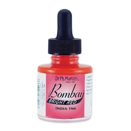 Dr. Ph. Martin's Bombay India Ink - 1 oz, Bright Red