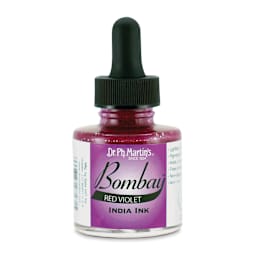 Dr. Ph. Martin's Bombay India Ink - 1 oz, Red Violet