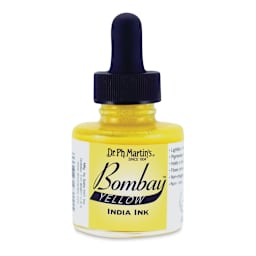 Dr. Ph. Martin's Bombay India Ink - 1 oz, Yellow