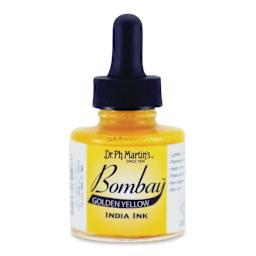 Dr. Ph. Martin's Bombay India Ink - 1 oz, Golden yellow