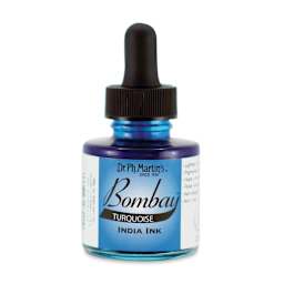 Dr. Ph. Martin's Bombay India Ink - 1 oz, Turquoise