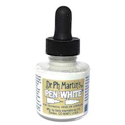 Pen White Ink 1 oz. - Bottle