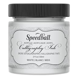 Speedball Calligraphy Ink - 2 oz, White
