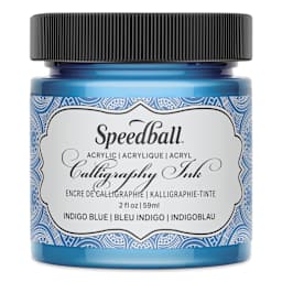 Speedball Calligraphy Ink - 2 oz, Indigo Blue