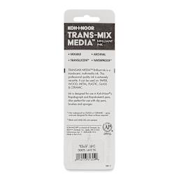 Koh-I-Noor Trans-Mix Media Brilliant Ink - 3/4 oz, White