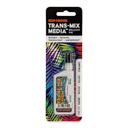 Koh-I-Noor Trans-Mix Media Brilliant Ink - 3/4 oz, White