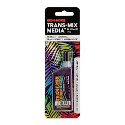 Koh-I-Noor Trans-Mix Media Brilliant Ink - 3/4 oz, Red Violet