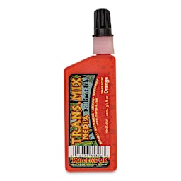 Koh-I-Noor Trans-Mix Media Brilliant Ink - 3/4 oz, Orange